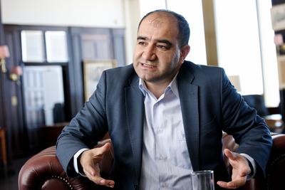 Oezcan Mutlu Buendnis 90 Gruene Interview und Portraits mit Oezcan Mutlu Buendnis 90 Gruene Berlin *** Oezcan Mutlu Alli-stock-foto