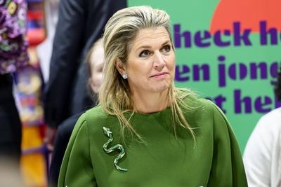 Queen M?xima opens National Education Exhibition, UTRECHT, The Netherlands-stock-photo