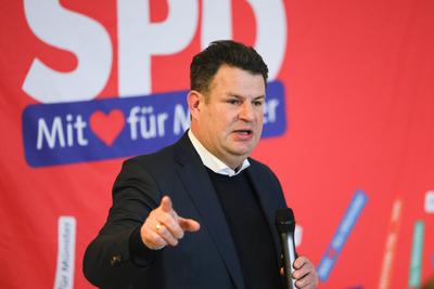 Bundestagswahlkampf 2025 --stock-foto