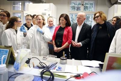 21.01.2025, Berliner im Bezirk Pankow in Berlin, Wissenschafts- und Techcampus Berlin-Buch; BerlinBioCube, Mit seinen bi-stock-foto