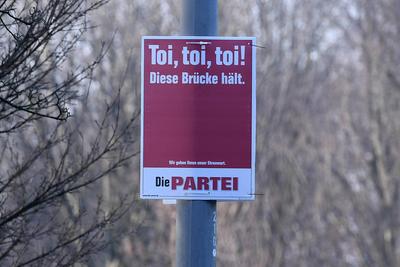 Wahlplakate - Bundestagswahl 2025-stock-foto
