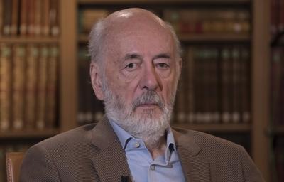 Bertrand Blier invite a LCP NEWS Emission LCP Le Temps de le dire Paris 29 04 2019 FedericoPes-stock-foto