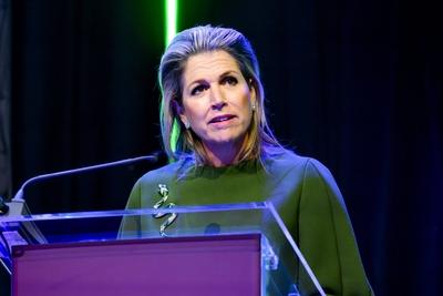 Queen M?xima opens National Education Exhibition, UTRECHT, The Netherlands-stock-photo