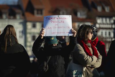 WAHLKAMPFVERANSTALTUNG ZUR BUNDESTAGSWAHL DER FDP IN ERFURT-stock-foto