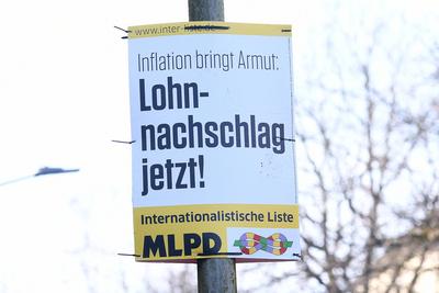Wahlplakate - Bundestagswahl 2025-stock-foto