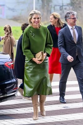 Queen M?xima opens National Education Exhibition, UTRECHT, The Netherlands-stock-photo