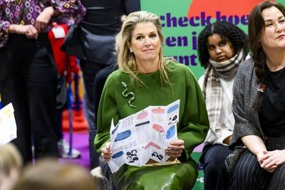 Queen M?xima opens National Education Exhibition, UTRECHT, The Netherlands-stock-photo