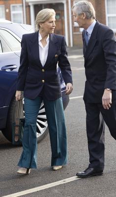 Sophie, Duchess of Edinburgh in Hampshire-stock-photo