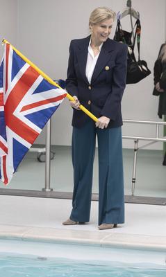 Sophie, Duchess of Edinburgh in Hampshire-stock-photo