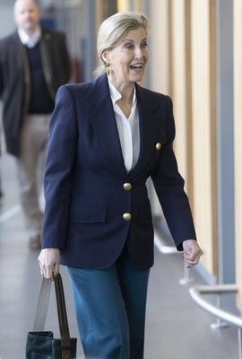 Sophie, Duchess of Edinburgh in Hampshire-stock-photo