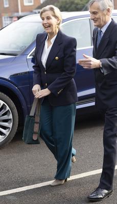 Sophie, Duchess of Edinburgh in Hampshire-stock-photo