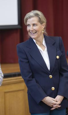 Sophie, Duchess of Edinburgh in Hampshire-stock-photo