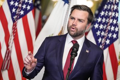 Vice President Vance swears in Marco Rubio as US Secretary of State-stock-photo