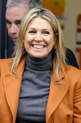 Queen M?xima visits Promising Start Zeist, ZEIST, The Netherlands-stock-foto