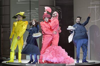 Carmen im Maxim Gorki-Theater. Premiere 24.01.2025-stock-photo