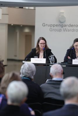 Pressekonferenz Berliner Gem?ldegalerie ?Von Odesa nach Berlin. Europ?ische Malerei des 16. bis 19. Jahrhunderts?-stock-foto