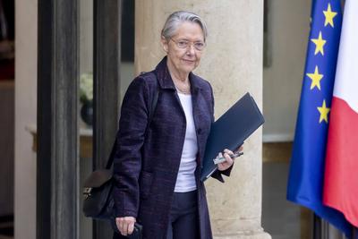 Weekly cabinet meeting at the elysee palace-stock-foto