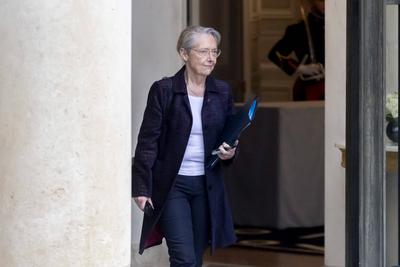 Weekly cabinet meeting at the elysee palace-stock-foto