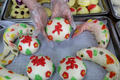 Chinese Lunar New Year Food HUAMO-stock-photo