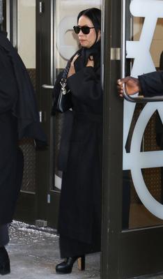 Lucy Liu seen Exiting The View-stock-foto