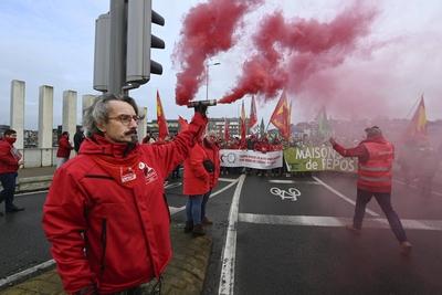 Demonstration Of The Non-Profit Sector 23/01/2025-stock-foto