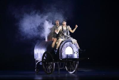 Komische Oper Berlin H?nsel und Gretel-stock-photo