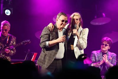 Benefizkonzert Donata.Band feat. Bodo Ramelow-stock-foto