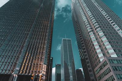 Glas-Wolkenkratzer (Toronto, Kanada)-stock-photo