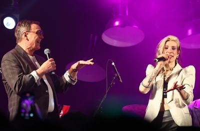 Benefizkonzert Donata.Band feat. Bodo Ramelow-stock-foto