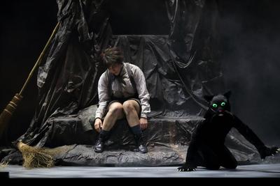 Komische Oper Berlin H?nsel und Gretel-stock-photo