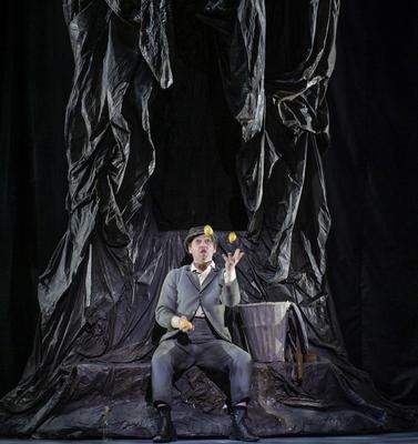 H?nsel und Gretel von Engelbert Humperdinck, Premiere 25.01.2025. Komische Oper im Schillertheater, Bismarckstra?e, Charlottenburg, Berlin, Deutschland-stock-foto