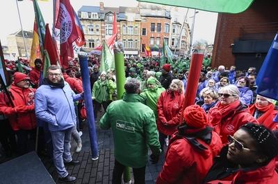 Demonstration Of The Non-Profit Sector 23/01/2025-stock-foto