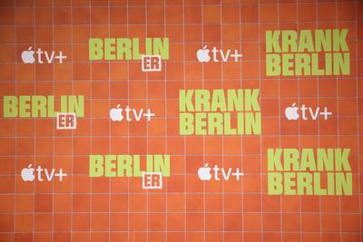 Photocall  zur Apple-Serie KRANK Berlin-stock-photo