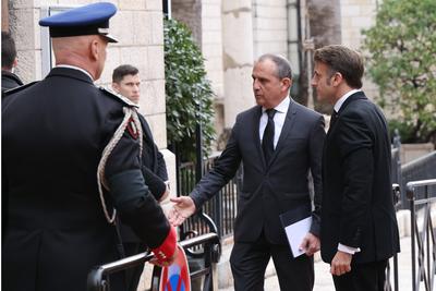 Obseques de Didier Guillaume a Monaco-stock-foto