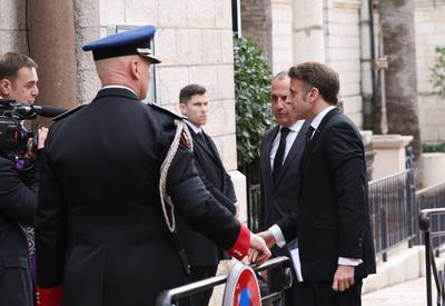 Obseques de Didier Guillaume a Monaco-stock-foto