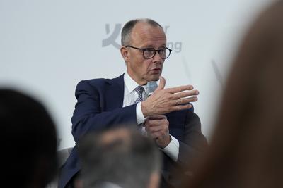 Friedrich Merz, Kanzlerkandidat, CDU, K?rber Global Leaders Dialogue-stock-photo