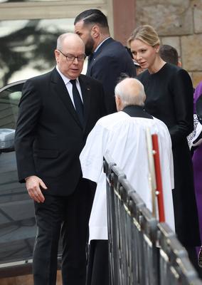 Obseques de Didier Guillaume a Monaco-stock-foto