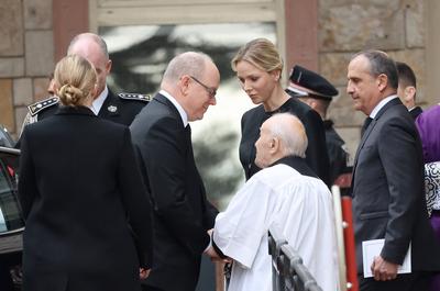 Obseques de Didier Guillaume a Monaco-stock-foto