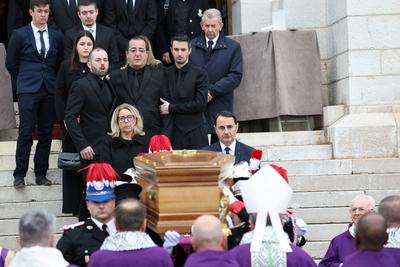 Obseques de Didier Guillaume a Monaco-stock-foto