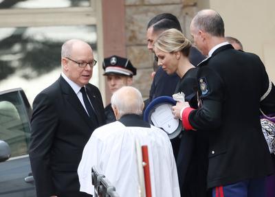 Obseques de Didier Guillaume a Monaco-stock-foto