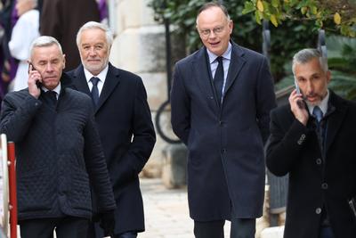 Obseques de Didier Guillaume a Monaco-stock-foto