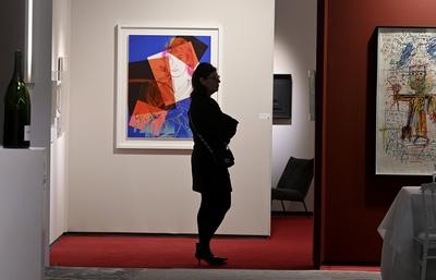 Brussels Art Fair-stock-foto