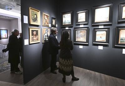 Brussels Art Fair-stock-foto