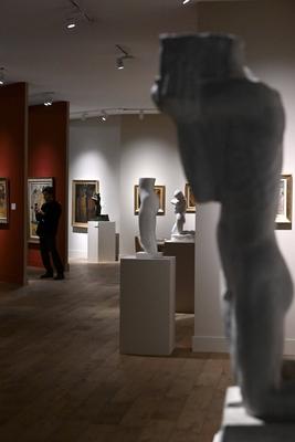 Brussels Art Fair-stock-foto
