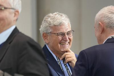 K?rber Global Leaders Dialogue, Peter Frey, Journalist-stock-photo