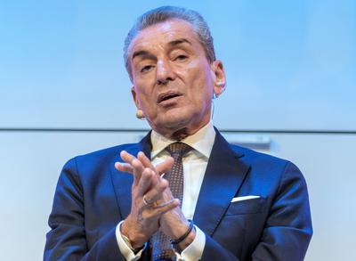 Michel Friedman, Rechtsanwalt, Philosoph, Publizist und Moderator bei der Veranstaltung Wider den Judenhass waehrend dem-stock-photo