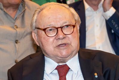 Verleger Hubert Burda beim Festakt 75 Jahre Deutsche Journalistenschule , M?nchen, 3. Juni 2024 Deutschland, M?nchen, 3.-stock-photo