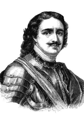 Peter I. der Gro?e, Zar von Russland und erster Kaiser des russischen Reichs, Historische Illustration, ca 1890, , Histo-stock-foto