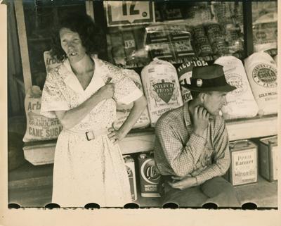 RECORD DATE NOT STATED Main Street at Kingwood, West Virginia. Walker Evans (American, 1903 - 1975) Copyright: xpiemagsx-stock-foto