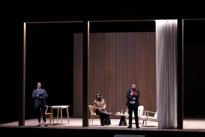 Deutsche Oper Berlin Die Frau ohne Schatten-stock-photo
